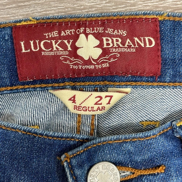 NWOT Lucky Brand Sofia Boot Cut Denim Jeans 4/27 Regular - Picture 10 of 16